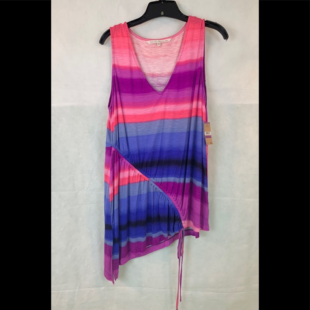 RACHEL Rachel Roy Multicolored Striped Top